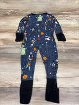 Little Sleepies x Disney 'Jack Skellington & Friends' Bamboo Sleeper Blue sz 6-12m