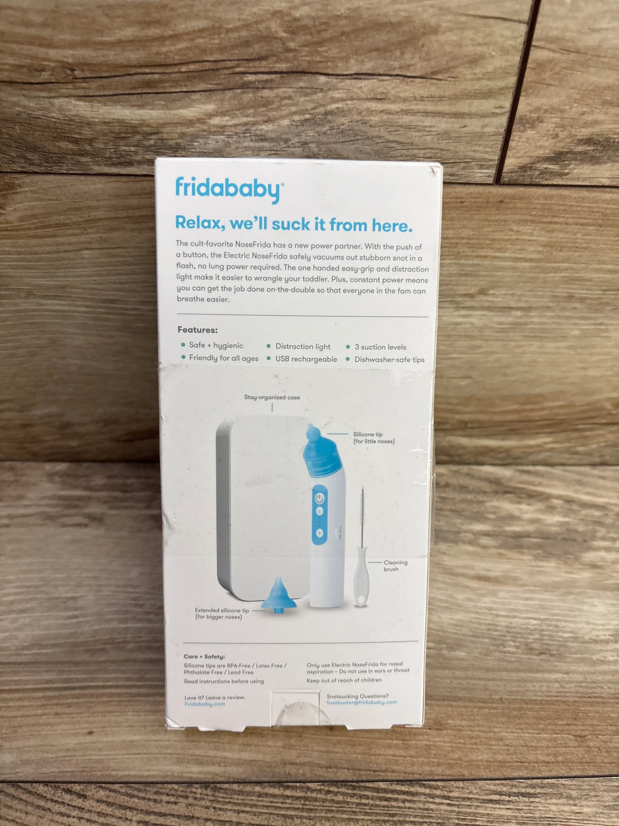 NEW FridaBaby Electric NoseFrida Nasal Aspirator