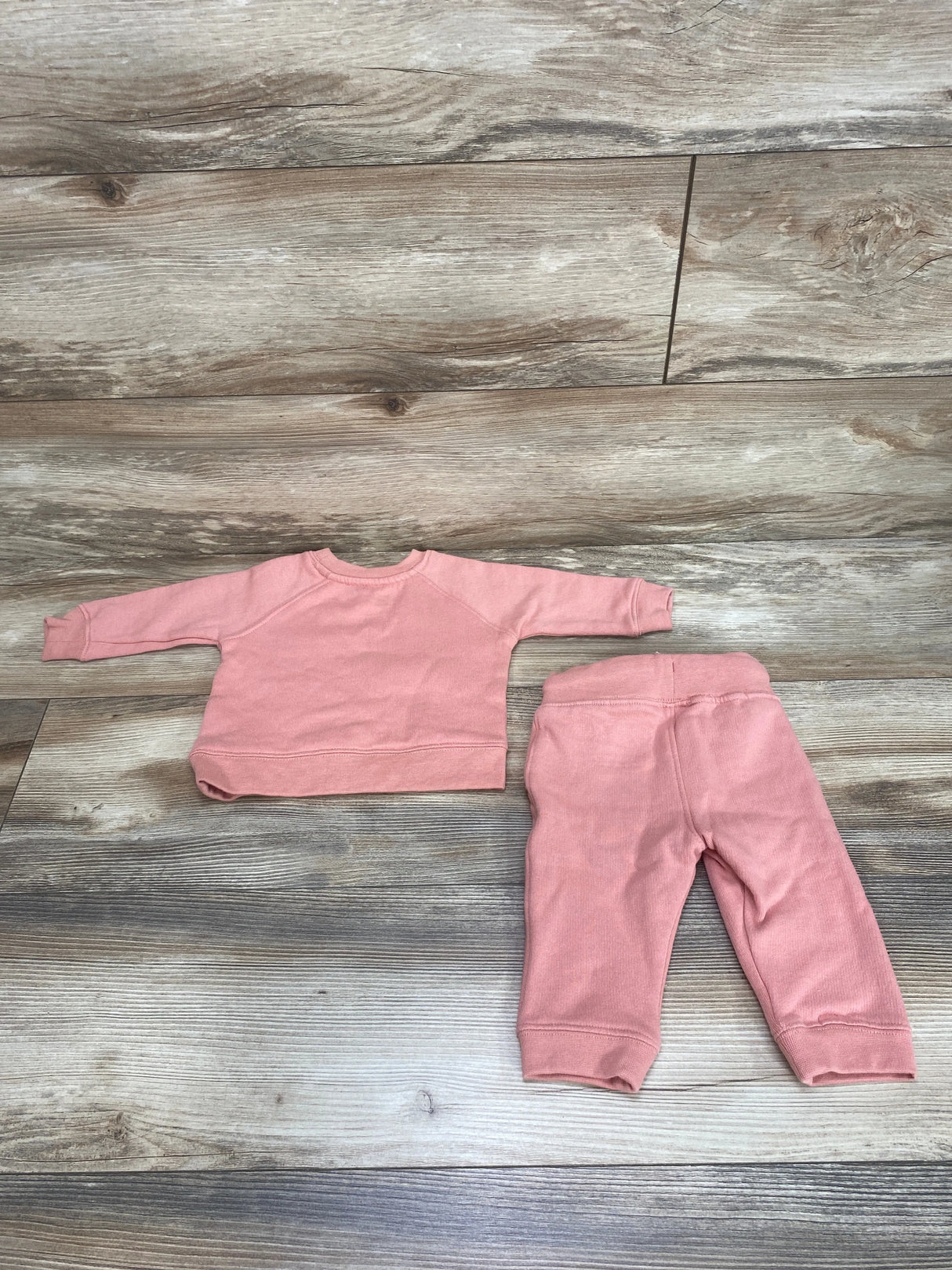 Bass Pro Shops 2pc Sweatshirt & Pant Pink sz 0-3m