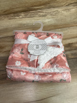 NEW My Baby Super Soft Plush Blanket Pink 30x30''