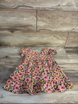 Cat & Jack Floral Pocket Dress Pink sz 2T