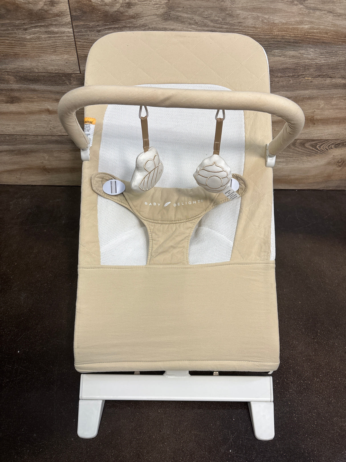 Baby Delight Highland Baby Bouncer in Organic Oat