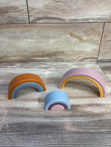 Twinkle Twinkle Little One Silicone Dusty Rainbow Stacker