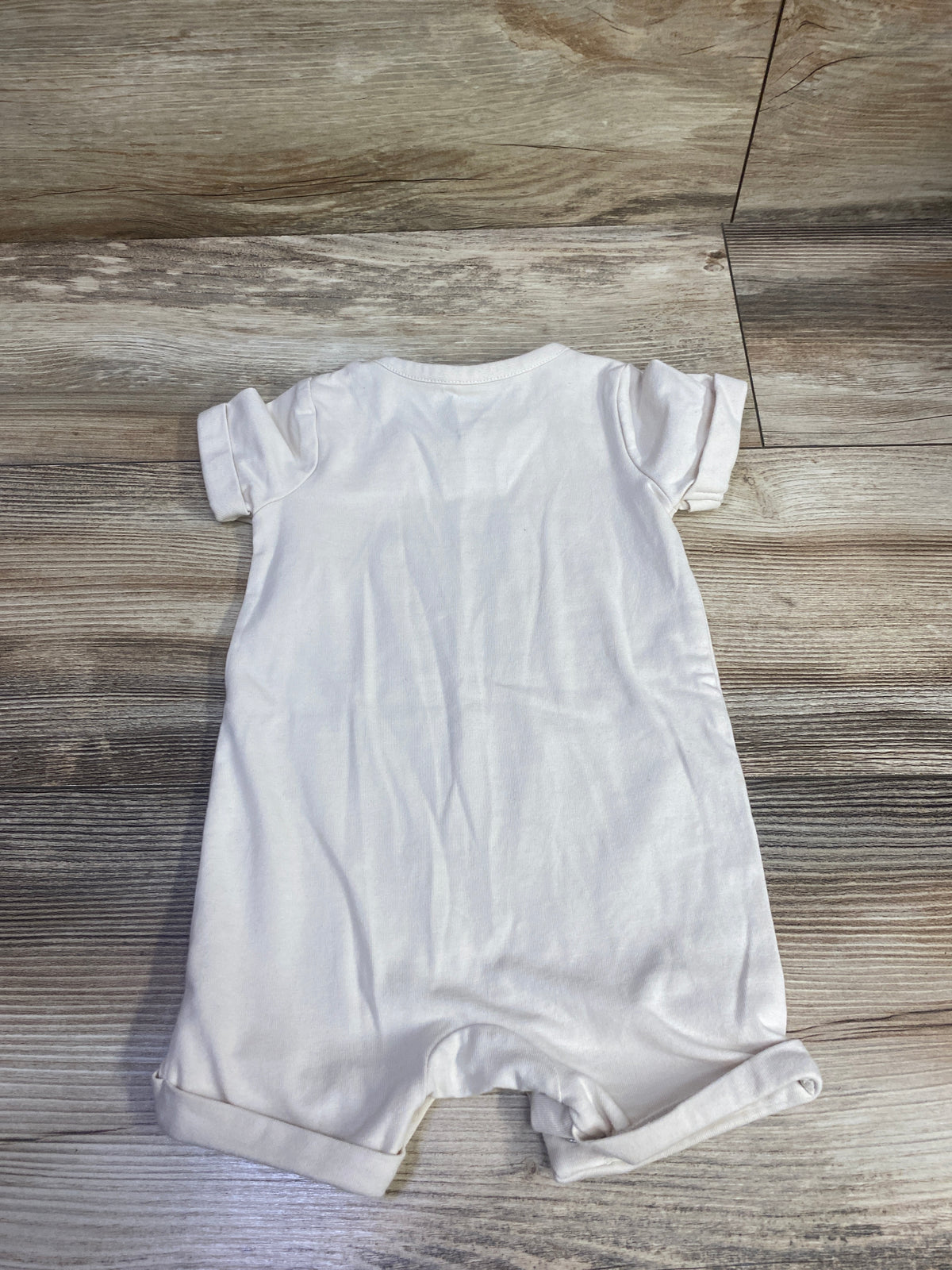 Cat & Jack 'Oh, Hey Boo!' Shortie Romper Ivory sz 3-6m