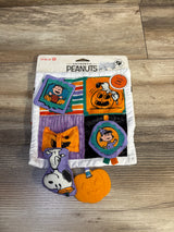 NEW Peanuts Halloween Deluxe Crinkle Square with Teether
