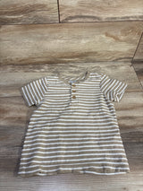 Tommy Bahama Striped Henley Shirt Brown sz 3T