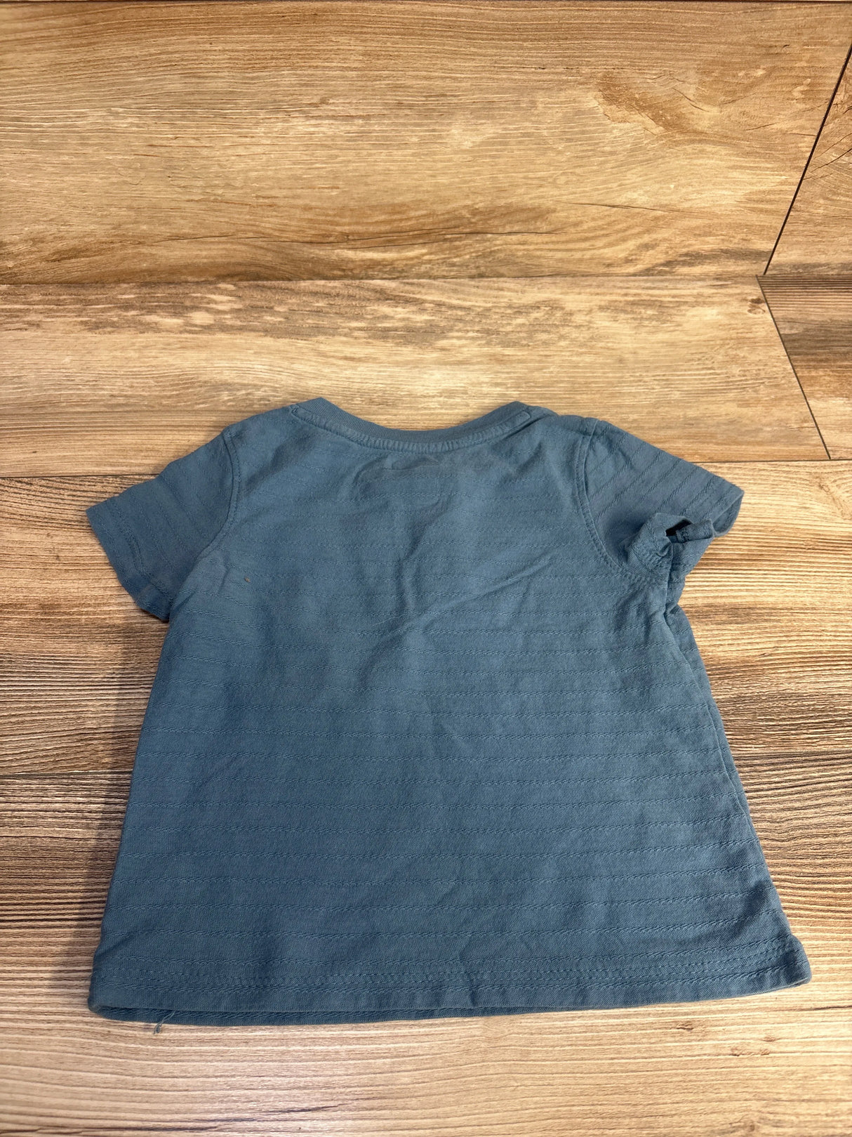Cat & Jack Henley Pocket Shirt Blue sz 18m - Me n Mommy To Be