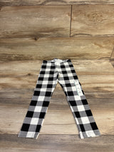 NEW Cat & Jack Checkered Leggings White sz 4T