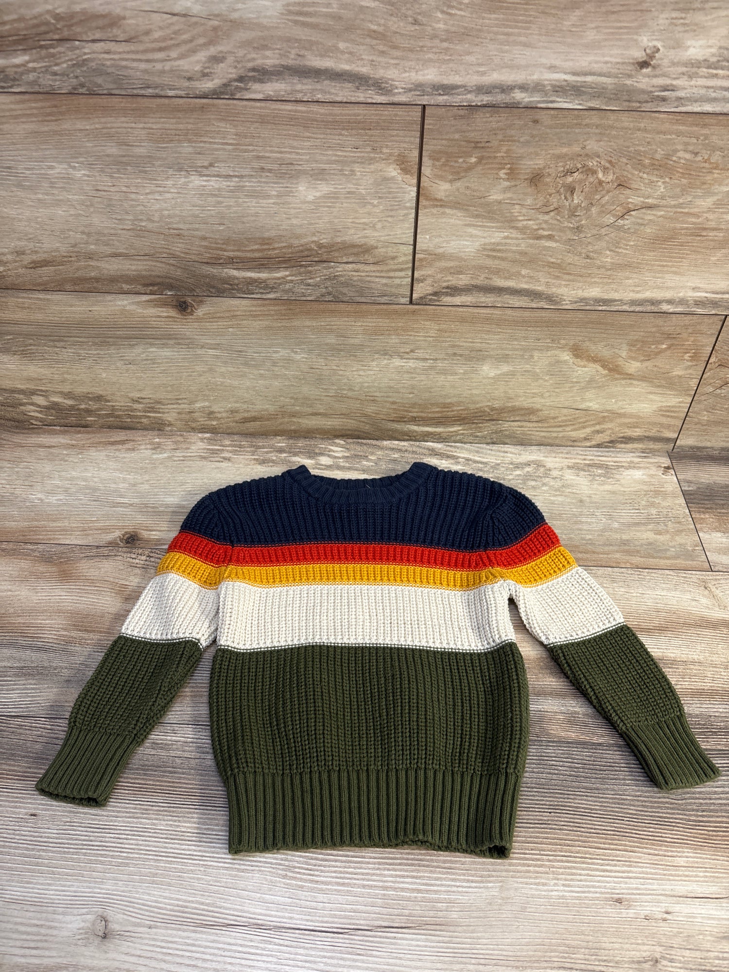 Cat & Jack Knit Pullover Sweater Navy sz 2T