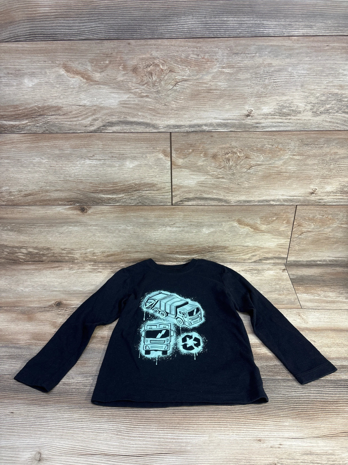 Oshkosh Long Sleeve Shirt Black sz 4T