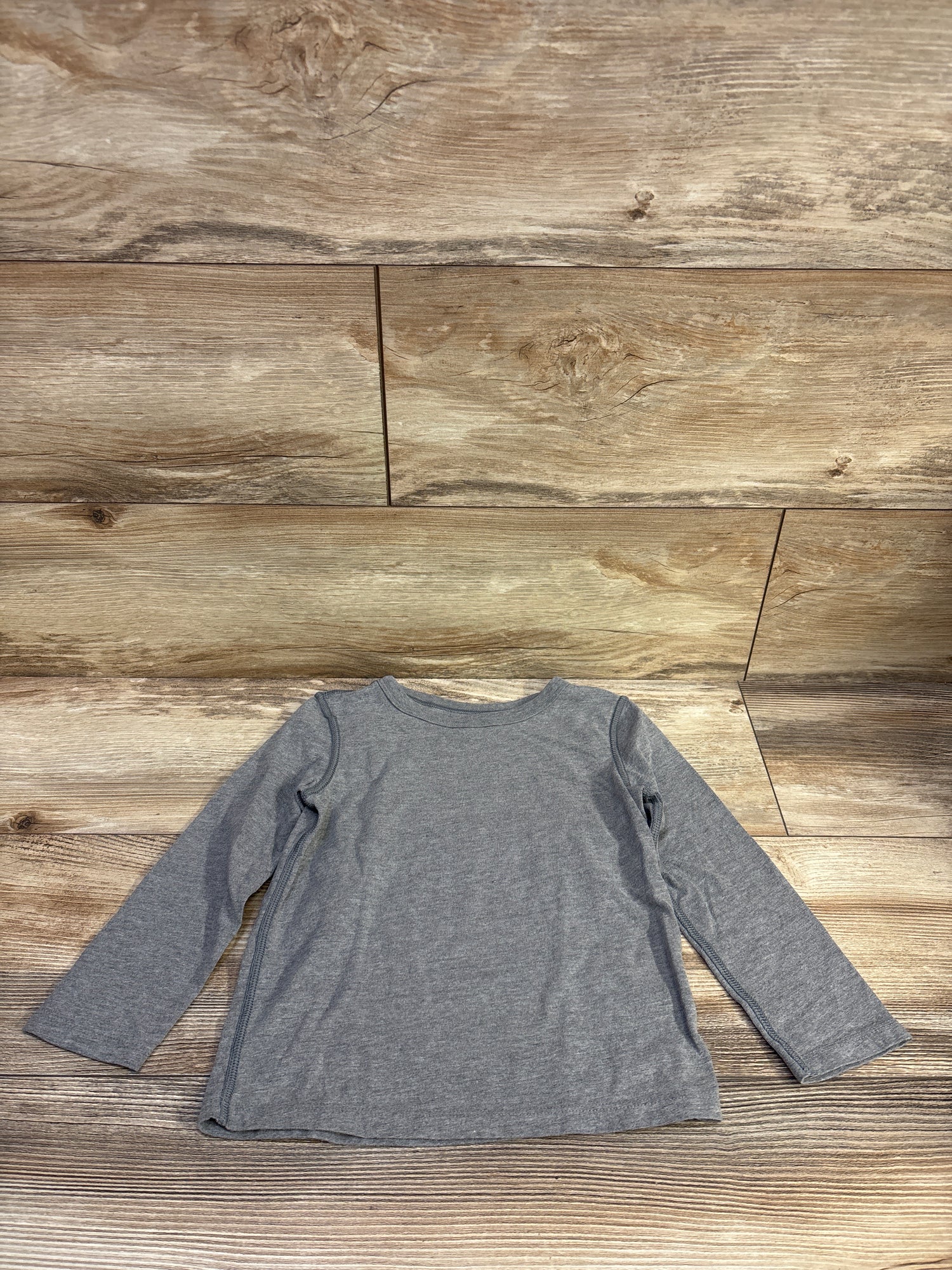 Cat & Jack Long Sleeve Shirt Grey sz 4T
