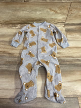 Just One You Blanket Snap Sleeper Grey sz 9m