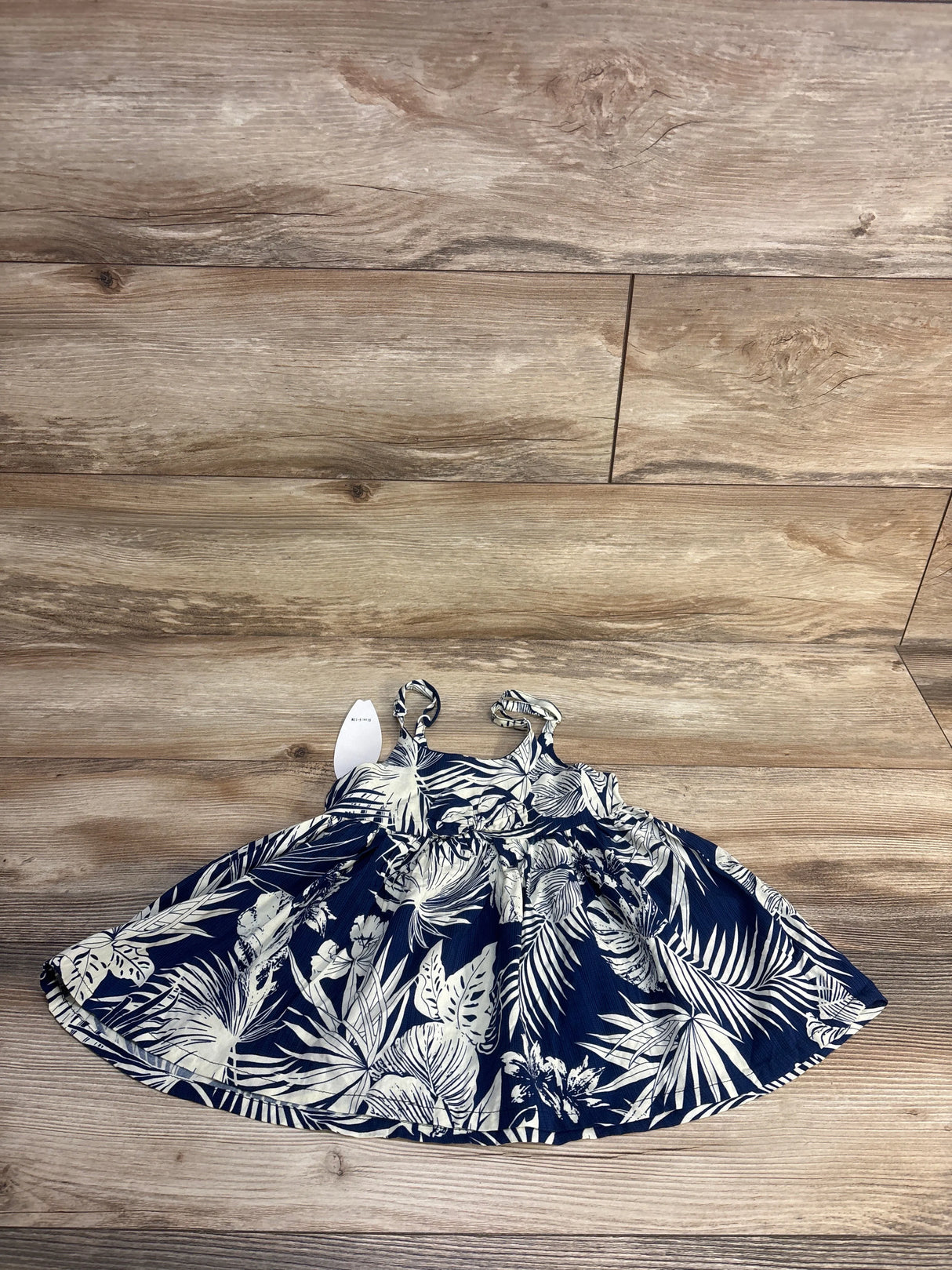 NEW Hawaiian Surfing Girl's 1pc Aloha Sundress Navy sz 6-12m