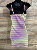 Shein Maternity Striped Bodycon Dress sz Medium