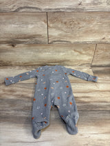 Carter's Sports Waffle Knit Sleeper Grey sz 3m