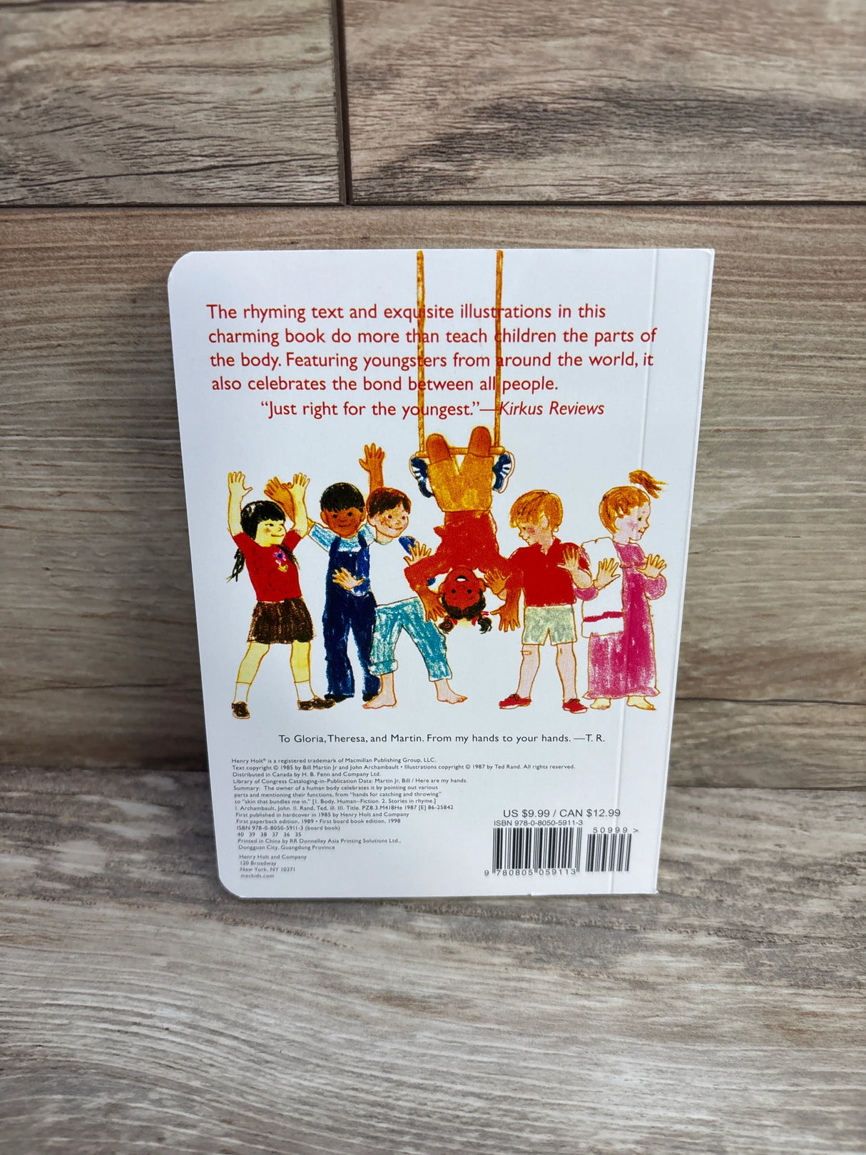 Here Are My Hands Board Book