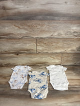 Carter's 3pk Bodysuit Set White sz 3m