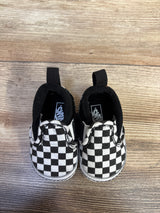 Vans Slip On V Crib Shoes Checkerboard sz 1c