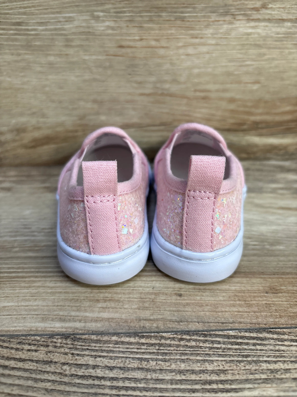Cat & Jack Madigan Slip-On Sneakers Pink sz 6c - Me n Mommy To Be