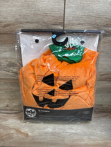 Spirit Halloween Lil' Pumpkin 3pc Costume Orange sz 6-12m