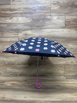 Cat & Jack Daisy Print Color Changing Stick Umbrella - Navy