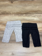 Carter's 2pk Pants Black/Grey sz 3m