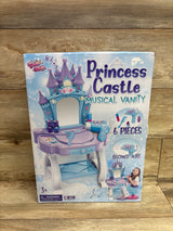 NEW Glam Kids Princess Castle Musical Vanity Playset