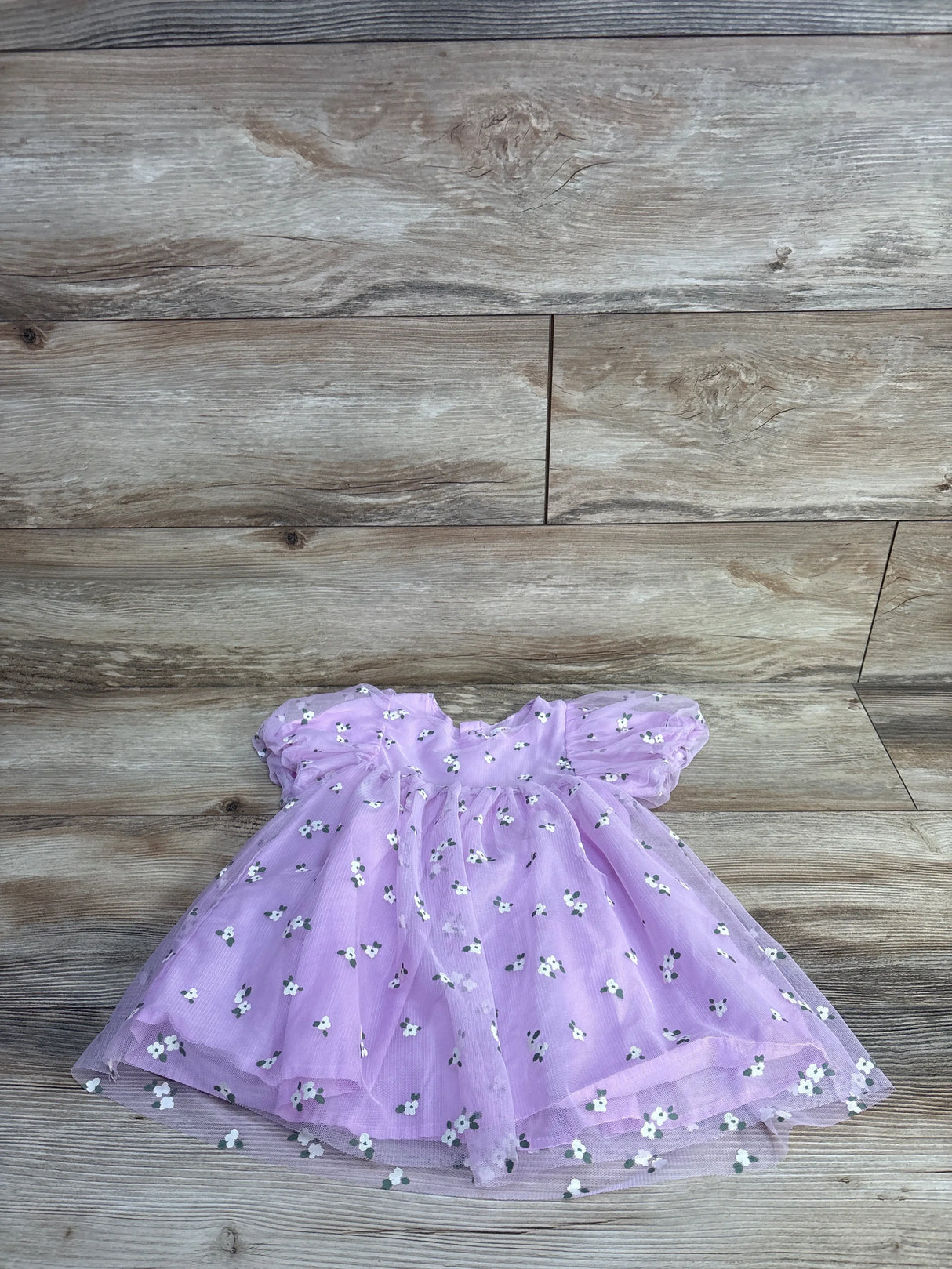 Cat & Jack Daisy Tulle Dress Lilac sz 18m