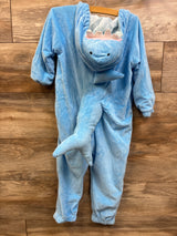 Hyde & Eek 1pc Hooded Shark Costume Blue sz 2-3T