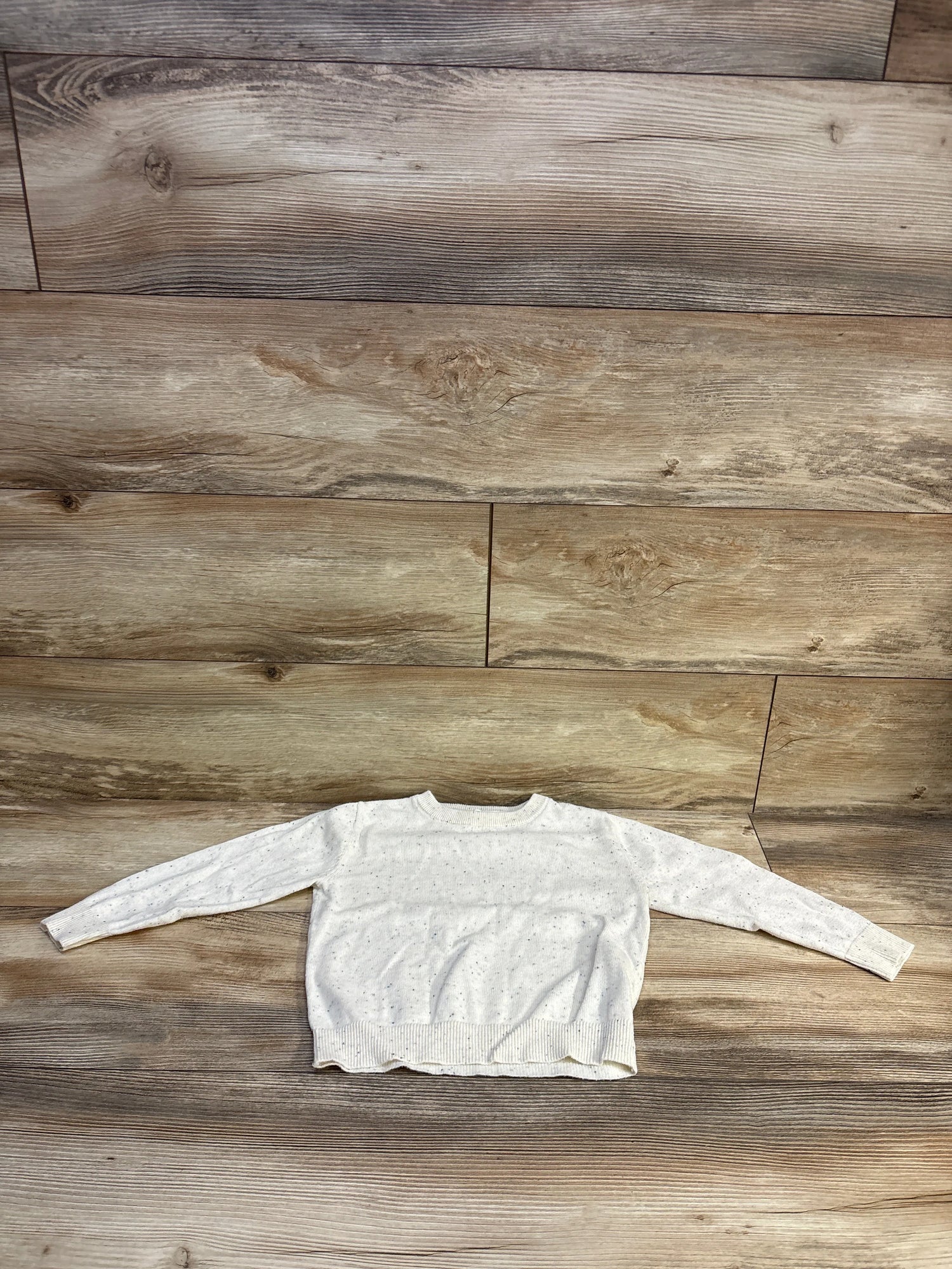 H&M Fine-Knit Jumper Sweater White sz 3/4T