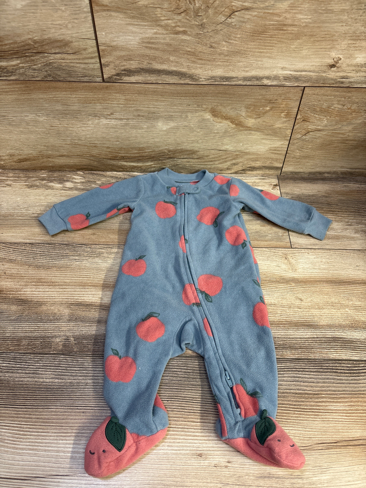 Carter's Blanket Sleeper Blue sz 3m