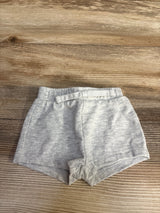 Jumping Beans Drawstring Knit Shorts Grey sz Newborn