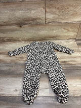 Tahari Quilted Leopard Coverall Beige sz 6-9m