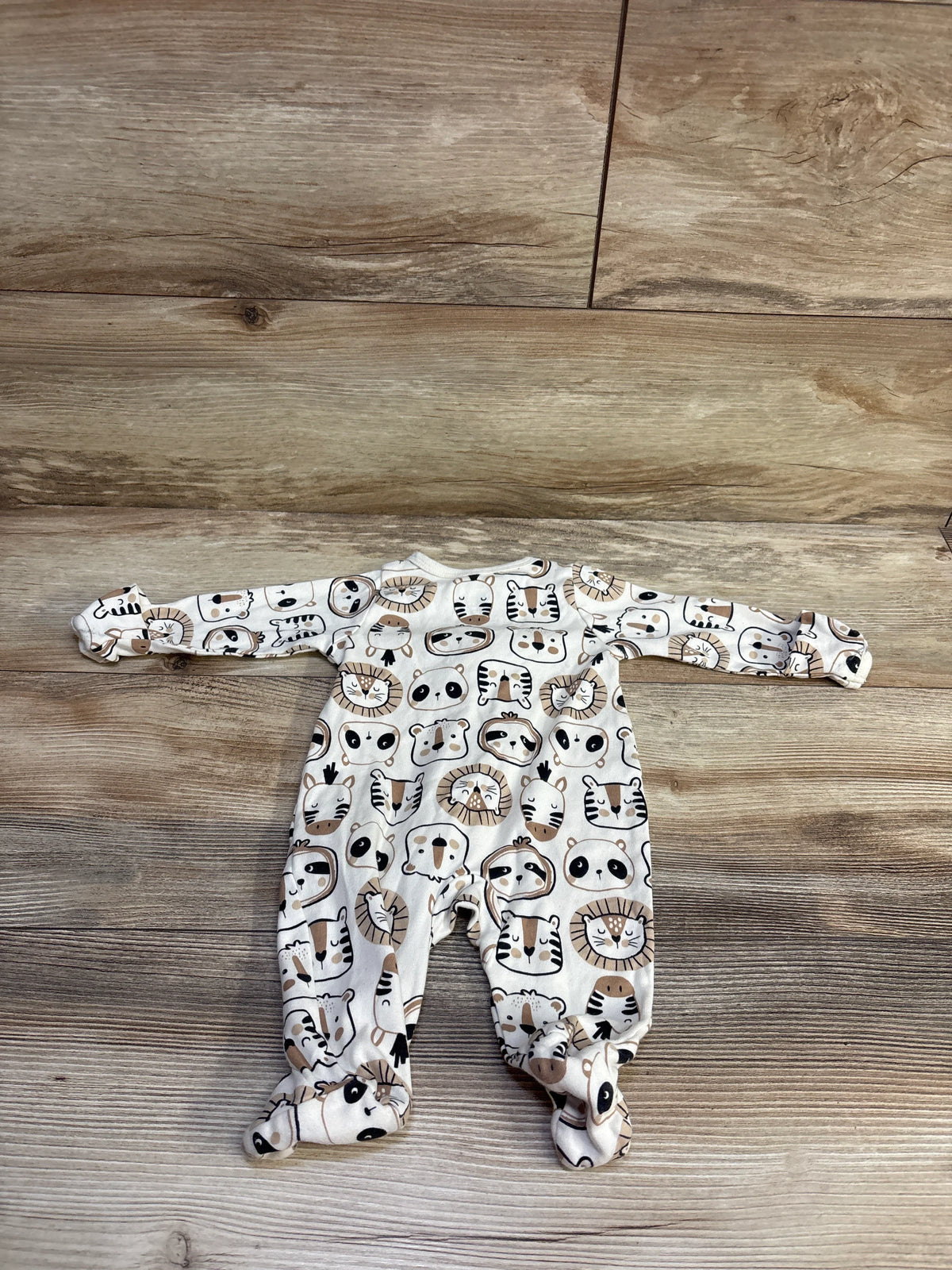 Wonder Nation Sleeper Ivory sz Newborn