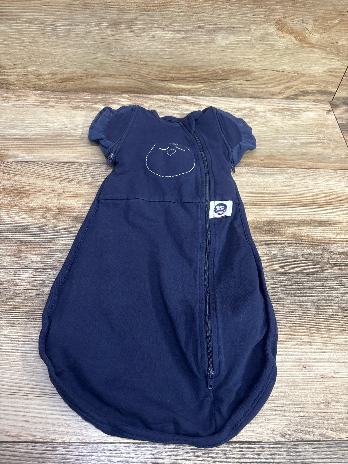 Nested Bean Zen One Classic Convertible Swaddle Navy sz 0-3m
