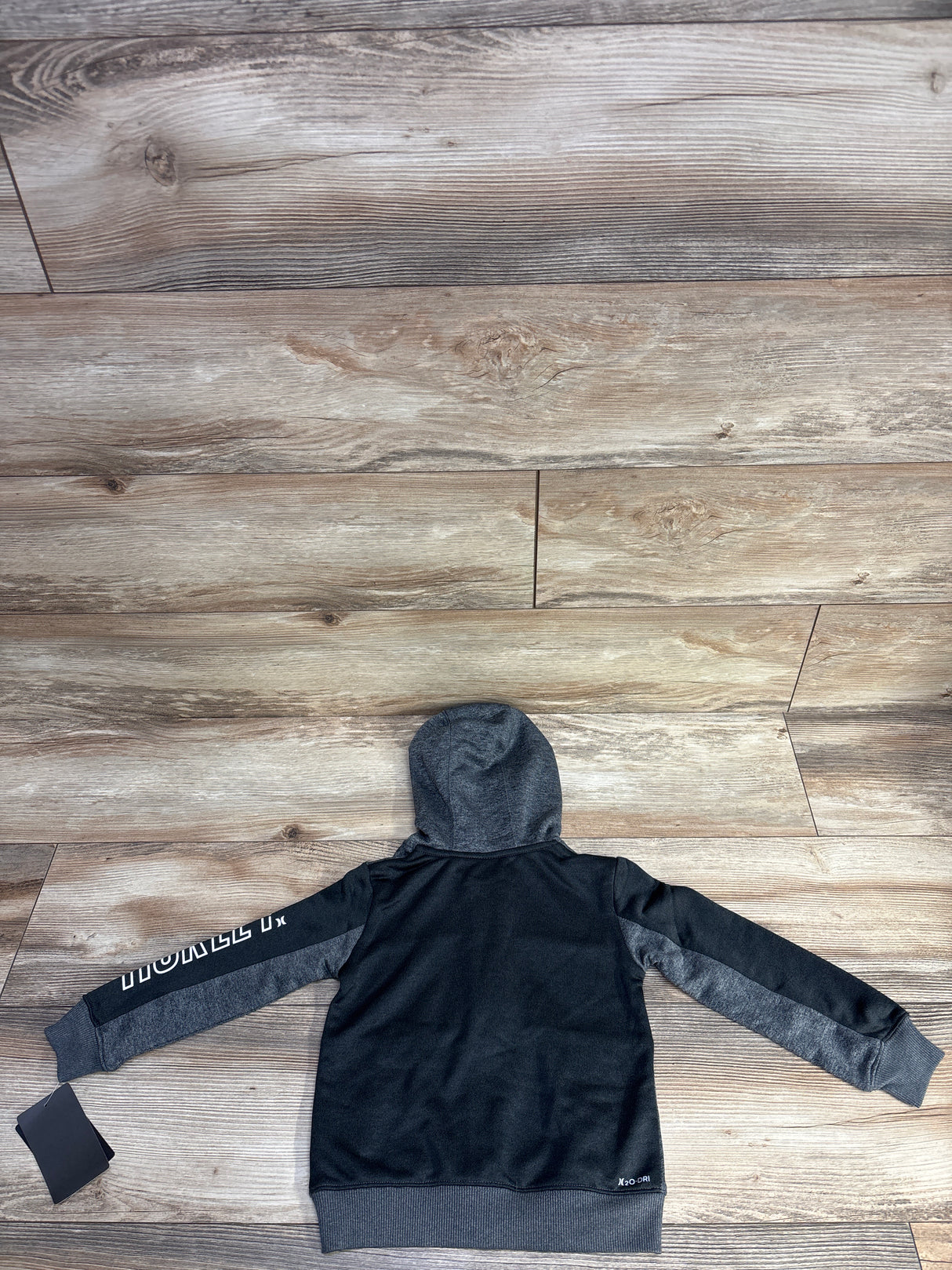 NEW Hurley H20-Dri Full Zip Jacket In Heather Grey sz 3T