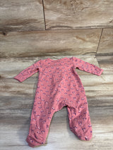 Carter's Little Sister Floral Sleeper Pink sz 6m