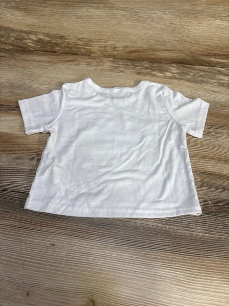 Shein No Diggity Shirt White sz 9-12m - Me n Mommy To Be