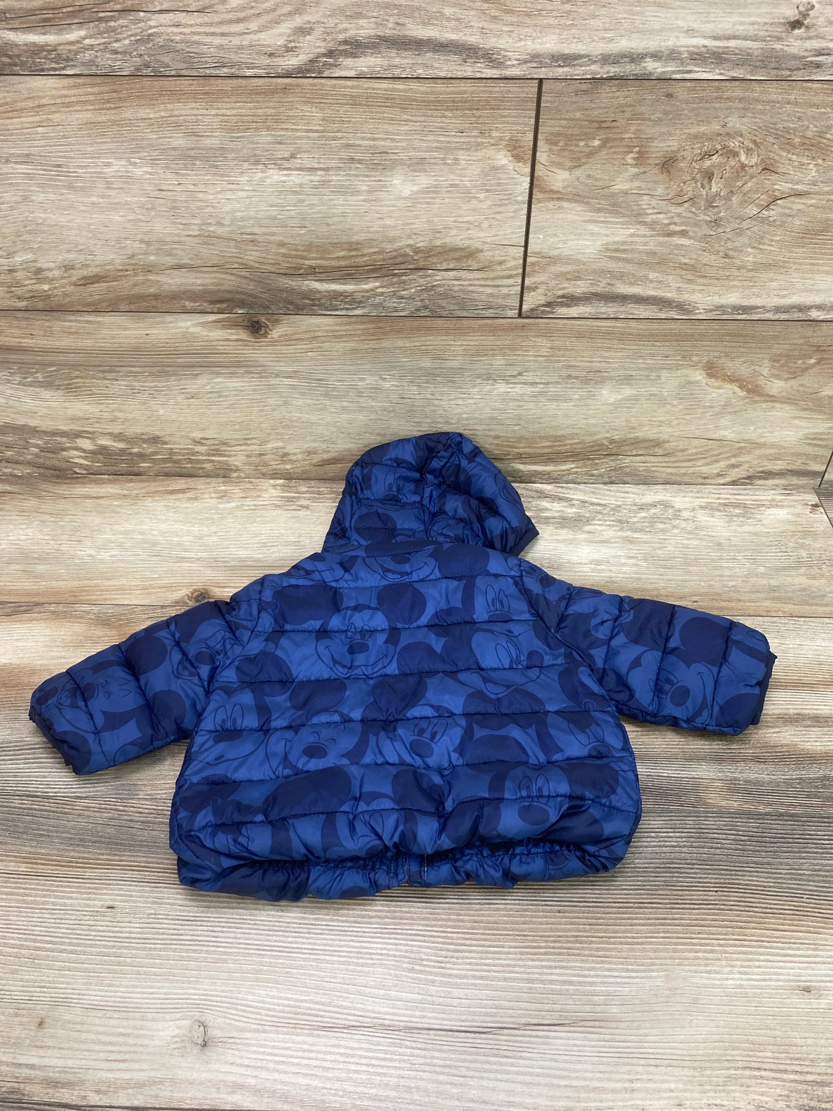 Baby Gap Disney Mickey Mouse Cold Control Jacket Blue sz 0-6m