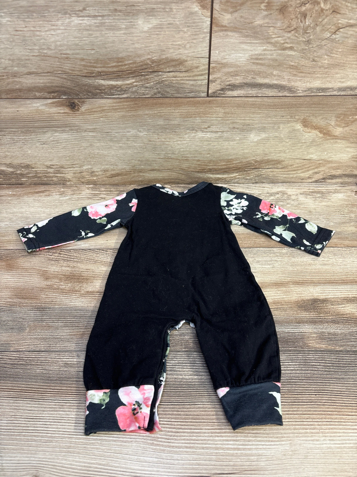 The Princess Has Arrived Coverall Black sz 0-3m