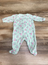 Simple Joys Owl Print Sleeper Mint sz 0-3m