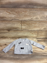Carter's Butterfly Pullover Sweatshirt Grey sz 24m