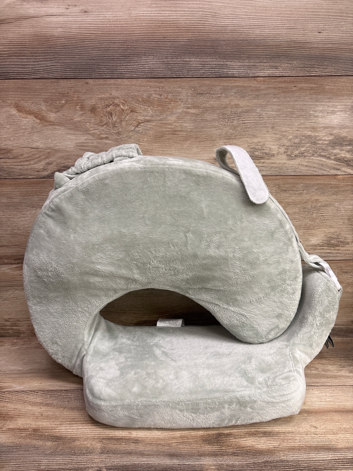 My Brest Friend Super Deluxe Nursing Pillow with Plush Cover Green