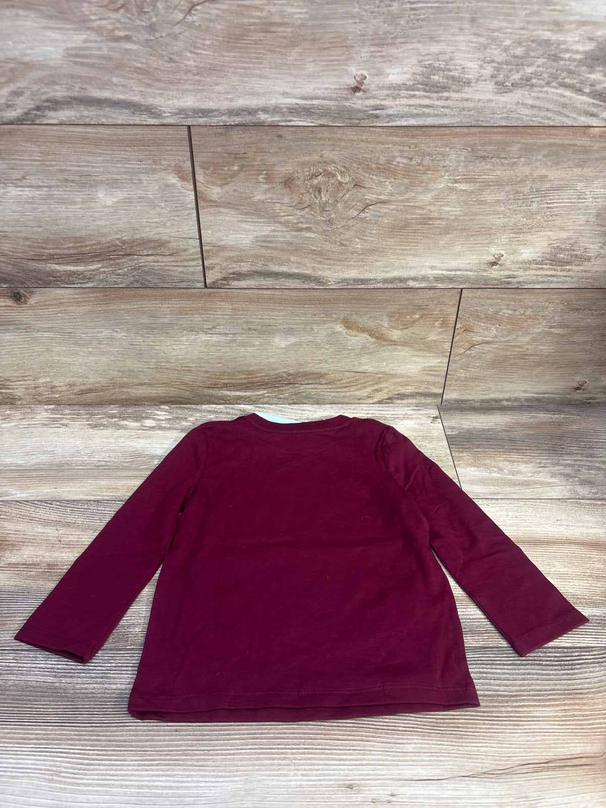 NEW Cat & Jack Happy & Thankful Shirt Maroon sz 3T