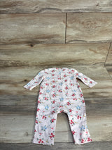 Janie & Jack Floral Coverall Pink sz 3-6m