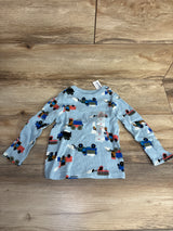NEW Old Navy Snow Plow Waffle Knit Blue Shirt sz 2T