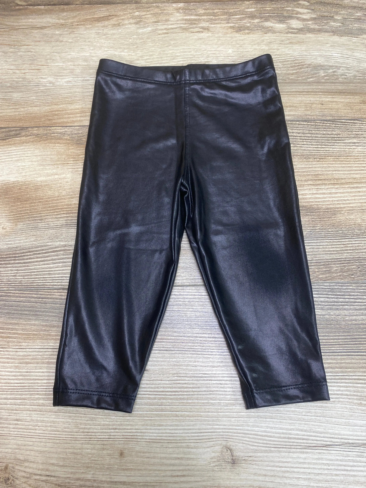 Monica + Andy Faux Leather Pants Black sz 12-18m