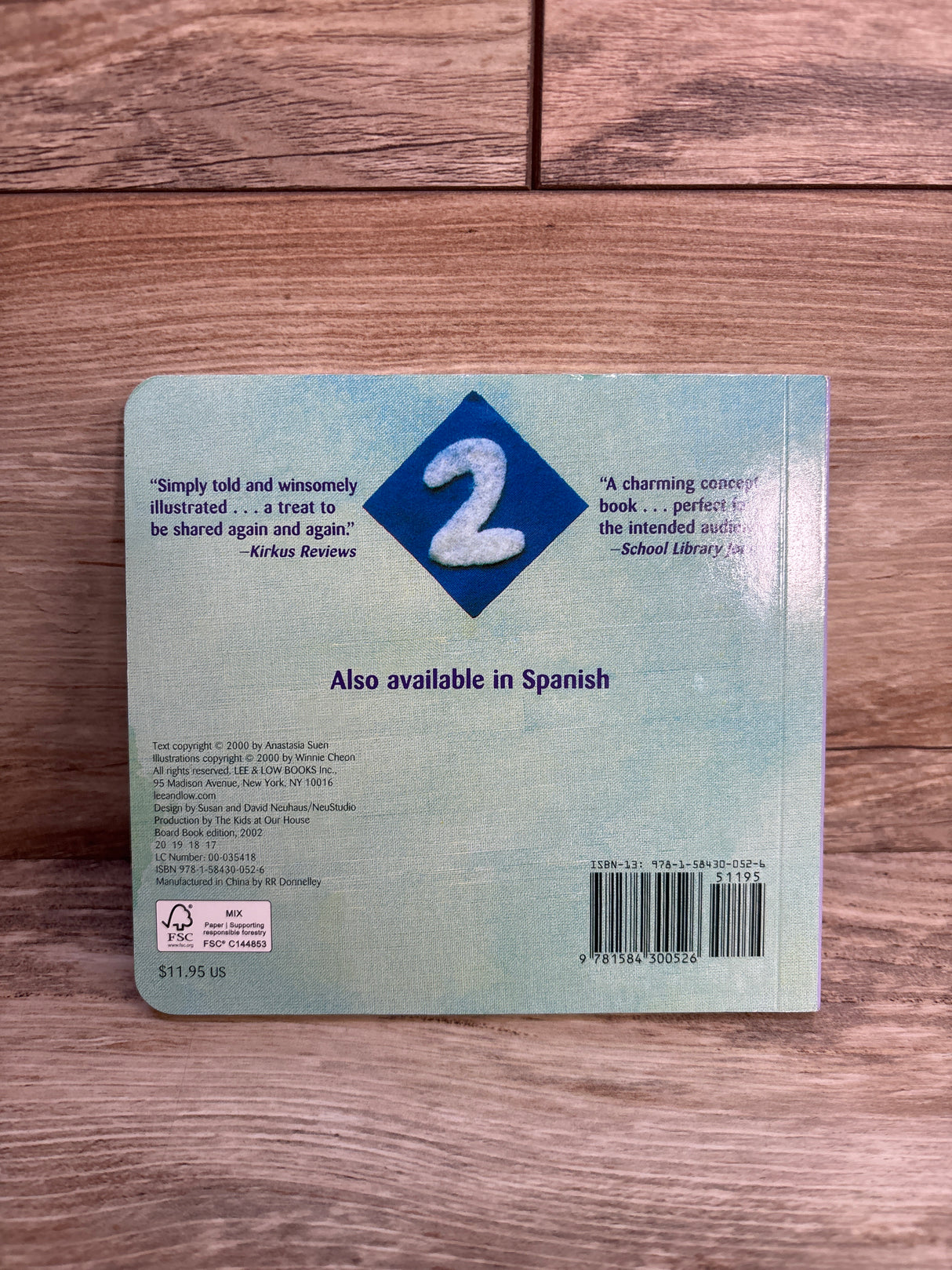 Toddler Two Board Book