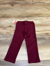 NEW Cat & Jack Knit Jegging sz Maroon sz 2T