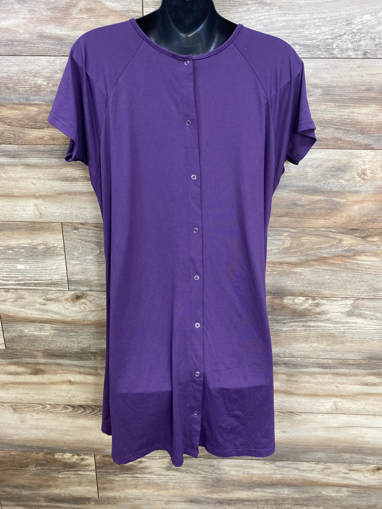 Ekouaer Labor Gown Purple sz Medium